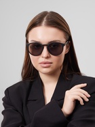 Очки солнцезащитные «Панто», uv 400, линза 5×4.5 см, фиолетовые - фото 23522490