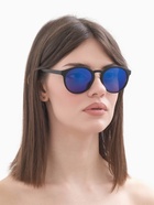 Очки солнцезащитные «Панто», uv 400, линза 5×4.5 см, фиолетовые - фото 23522492