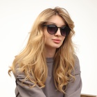 Очки солнцезащитные OneSun, uv 400, 13×13.5×5 см, линза 5×4.5 см, дымчатые - Фото 3