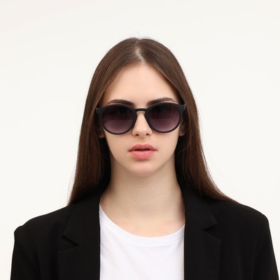 Очки солнцезащитные OneSun, uv 400, 13×13.5×5 см, линза 5×4.5 см, дымчатые