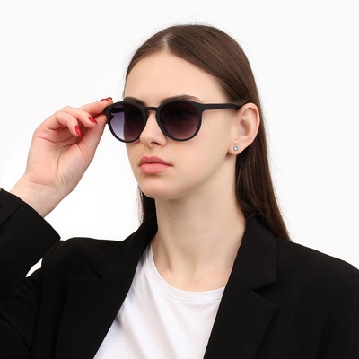 Очки солнцезащитные OneSun, uv 400, 13×13.5×5 см, линза 5×4.5 см, дымчатые