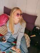 Очки солнцезащитные женские OneSun, uv 400, линза 6×5.5 см, фиолетовый - Фото 10