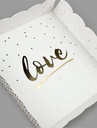 Коробка для печенья, кондитерская упаковка с пластиковой крышкой, Love, тиснение, 15 х 15 х 3 см - Фото 5