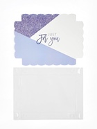 Коробка для печенья, кондитерская упаковка с пластиковой крышкой, Just for you, 22 х 15 х 3 см - Фото 5