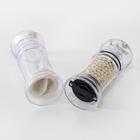 Набор для специй Доляна «Льдинки», h=10 см, 2 шт.: мельница, солонка, прозрачный - Фото 3