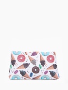 Косметичка на молнии, цвет белый/разноцветный - Фото 2