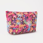 Косметичка на молнии, цвет малиновый - Фото 1