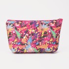 Косметичка на молнии, цвет малиновый - Фото 2