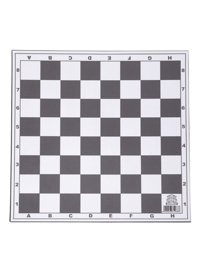 Шахматное поле Время игры, виниловое, 30×30 см