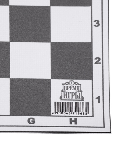 Шахматное поле Время игры, виниловое, 30×30 см