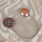 Подхват для штор «Винтаж», d = 4 см, цвет медный - Фото 2