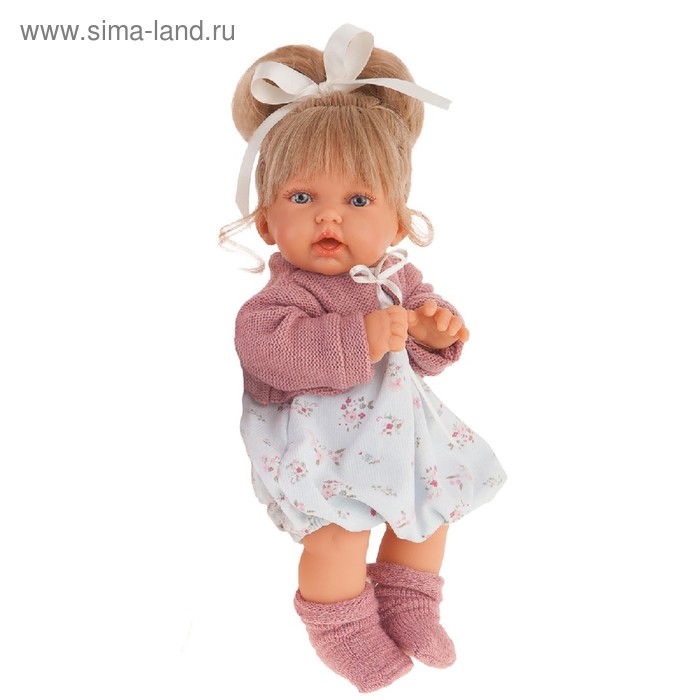 Кукла «Лухан» в темно-розовом, озвученная, 27 см - Фото 1