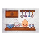 Наклейка интерьерная на кафельную плитку «Соль и перец», 60×90 см  (артикул 4764245)  большой выбор товаров оптом и в розницу по низким ценам с доставкой