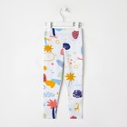 Легинсы для девочки KAFTAN «Safari» размер 30 (98-104), белый - Фото 7