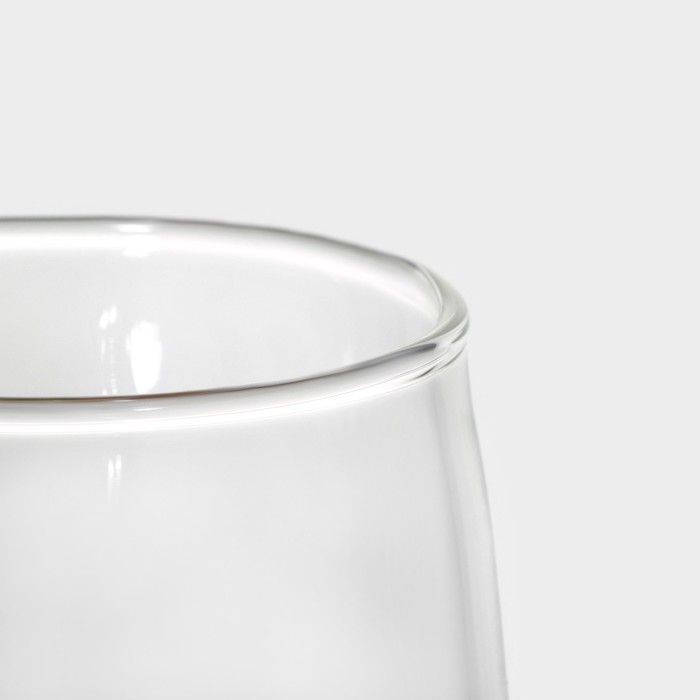 Кружка стеклянная с деревянной крышкой «Авокадо», 350 мл, рисунок МИКС - фото 1911440573