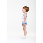 Комплект для мальчика из майки и трусов «Якоря», рост 122-128 см, цвет синий - Фото 3