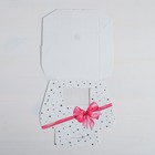 Кондитерская упаковка, коробка с ламинацией «Подарок», 10 х 8 х 3.5 см - Фото 4