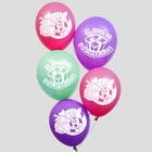 Воздушные шары «С Днем Рождения», Минни Маус, 25 шт., 12" - Фото 1