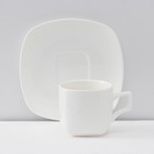 Сервиз фарфоровый чайный Wilmax Ilona, 12 предметов: 6 чашек 200 мл, 6 блюдец, цвет белый - Фото 3