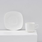 Сервиз фарфоровый чайный Wilmax Ilona, 12 предметов: 6 чашек 200 мл, 6 блюдец, цвет белый - Фото 4