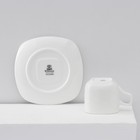 Сервиз фарфоровый чайный Wilmax Ilona, 12 предметов: 6 чашек 200 мл, 6 блюдец, цвет белый - Фото 6