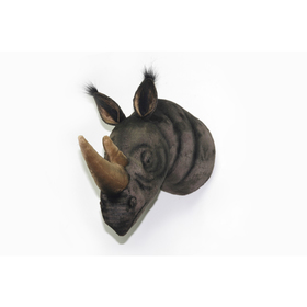 Декоративная игрушка «Голова носорога», 55 см