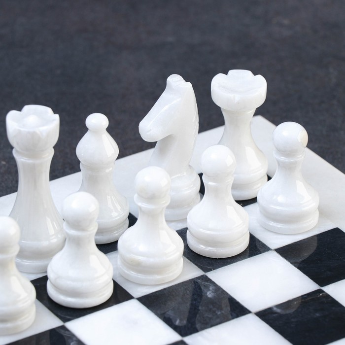 Шахматы "Элит",доска 30 х 30 см.,вид 2, оникс - фото 1905320908