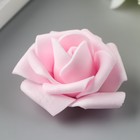 Розочка из фоамирана, светло-розовая d-4 см (комплект 20 шт) - фото 21051207