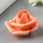 Розочка из фоамирана, персиковая d-4 см (комплект 20 шт) - фото 23036952