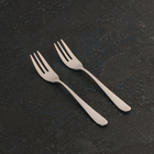 Набор вилок десертных из нержавеющей стали Wilmax Stella, h=14 см, 2 шт - Фото 1