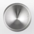 Миска из нержавеющей стали круглая, 1,3 л, d=20 см, цвет серебряный - Фото 2