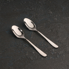 Набор ложек кофейных из нержавеющей стали Wilmax Stella, h=11,5 см, 2 шт, цвет серебряный - Фото 1