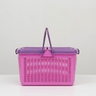Корзина 47×36×27.5 см, фиолетовая - Фото 3