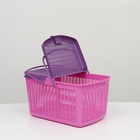 Корзина 47×36×27.5 см, фиолетовая - Фото 4