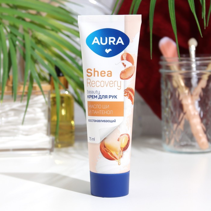 Крем для рук с маслом ши [Welcos] Around Me Happniness Hand Cream Shea Butter