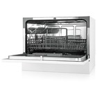 Посудомоечная машина BBK 55-DW011, класс А, 6 комплектов, 5 программ, 55 см, белая - Фото 2