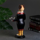 Фигура - подставка "Пёс-официант" акрил 10х16х34см - фото 21051378 Фигура - подставка "Пёс-официант" акрил 10х16х34см - фото 21051378