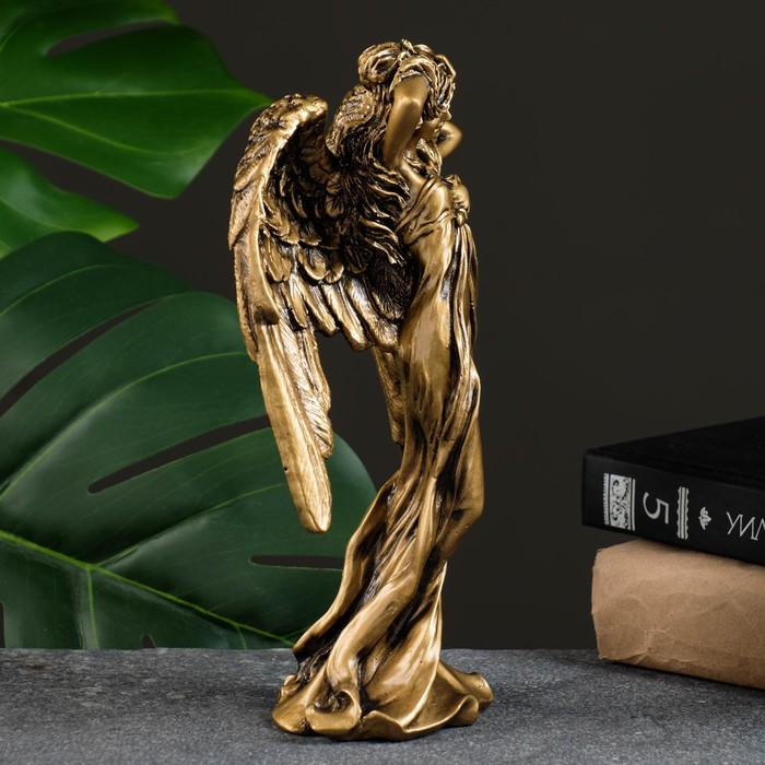 Фигура "Ангел" золото 7х13х22,5см - фото 1911440780