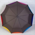 Зонт полуавтоматический «Радужное настроение», 3 сложения, 9 спиц, R = 48 см, цвет МИКС - Фото 11