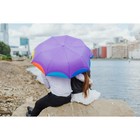 Зонт полуавтоматический «Радужное настроение», 3 сложения, 9 спиц, R = 48 см, цвет МИКС - Фото 14