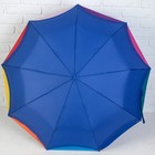 Зонт полуавтоматический «Радужное настроение», 3 сложения, 9 спиц, R = 48 см, цвет МИКС - Фото 8
