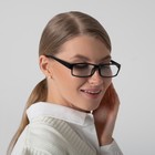 Готовые очки Восток 6616, цвет чёрный, отгибающаяся дужка, +2 - фото 24473999