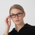 Готовые очки Восток 6616, цвет чёрный, отгибающаяся дужка, +2,5 - фото 25705325