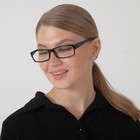 Готовые очки Восток 6616, цвет чёрный, отгибающаяся дужка, +3 - Фото 2