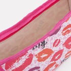 Косметичка на молнии, цвет белый/красный - фото 25462482