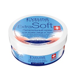 Крем для лица и тела Eveline Extra Soft, питательный, 200 мл