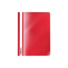 Папка-скоросшиватель A4, ErichKrause Fizzy Classic, красная - Фото 3