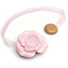 Подхват для штор на ленте "Розочка", цвет розовый - Фото 1