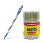 Ручка шариковая ErichKrause Neo Candy чернила синие 47550 ЦЕНА ЗА 1 ШТ!!! - фото 305611989