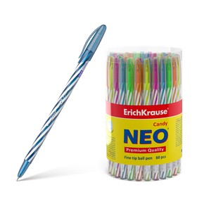 Ручка шариковая ErichKrause Neo Candy чернила синие 47550 ЦЕНА ЗА 1 ШТ!!!